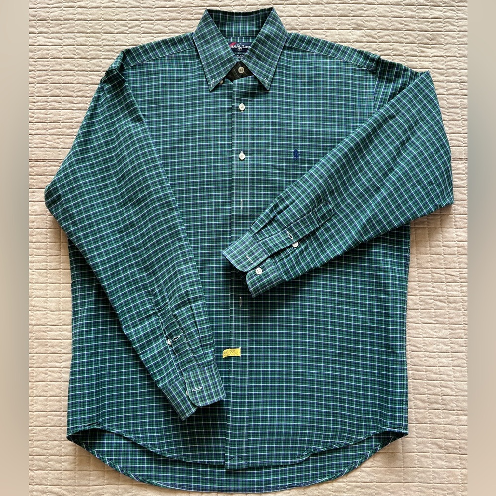 Ralph Lauren Blake Men’s Size Medium Button Up Shirt